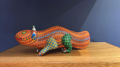 Alebrije Tallado Ajolote