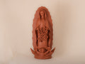 VIRGEN GUADALUPE 70 CMS RESPLENDOR DESTELLO ROSAS MANO