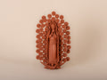 VIRGEN GUADALUPE 35 CMS RESPLANDOR ROSAS