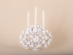 Árbol de la vida 1 cara 3 velas Blanco 27 cm