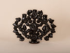 Árbol de la vida 1 cara 3 velas Negro 27 cm