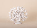Tree of Life 1 side 1 candle White 22 cm