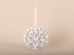Tree of Life 1 side 1 candle White 22 cm