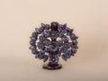 Tree of Life 1-Sided 1 Blue Candle 22 cm