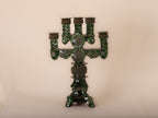 CANDELABRO BARRO VIDRIADO GRANDE