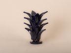 CANDELABRO BARRO VIDRIADO 1 VELA