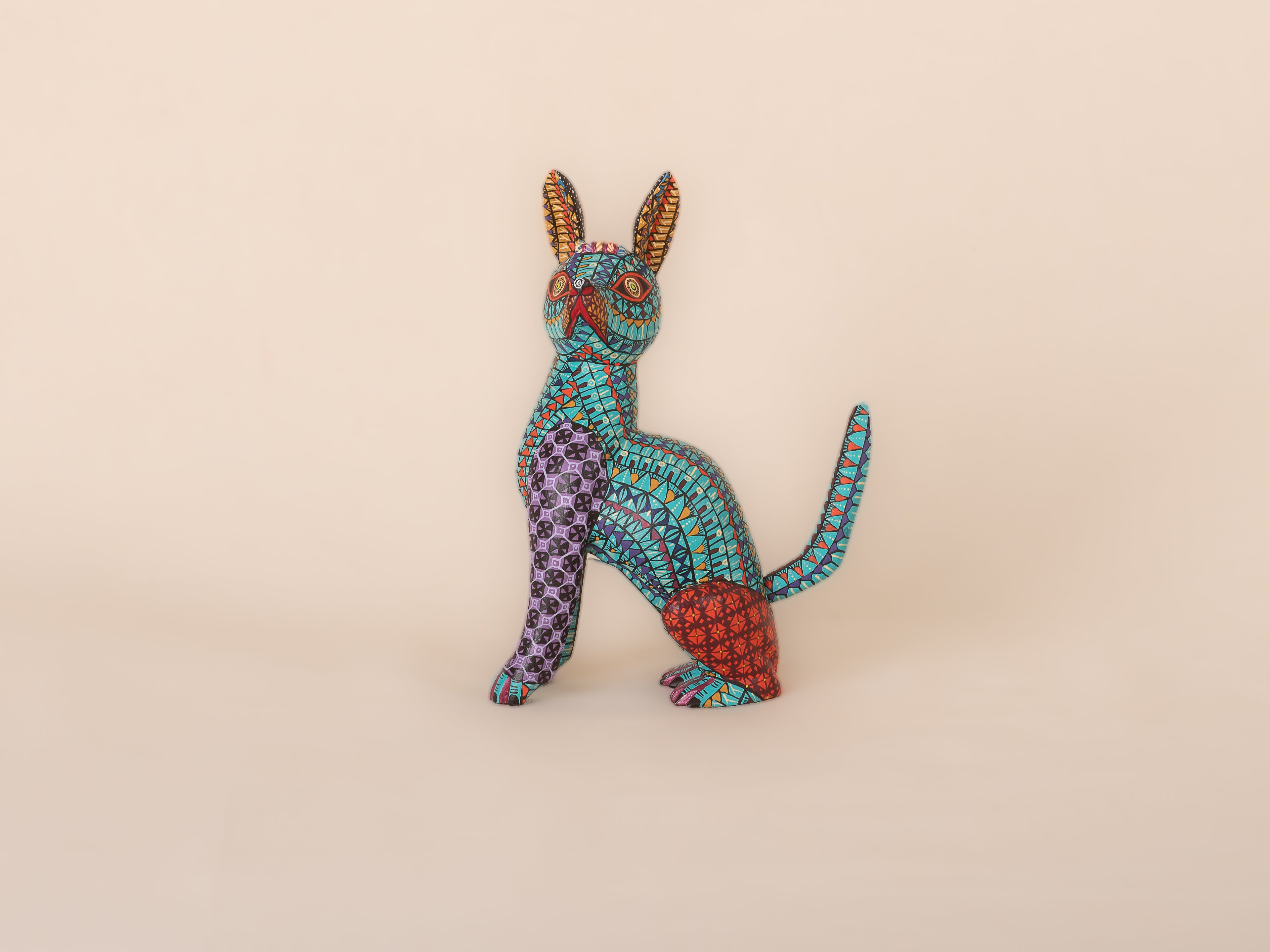 Alebrije Tallado Xoloitzcuintle
