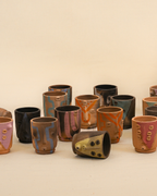 Mezcal Bottle + 2 Shot Glasses Set