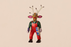 Alebrije Tallado Venado Orquesta