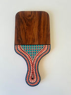 Small hand-painted table